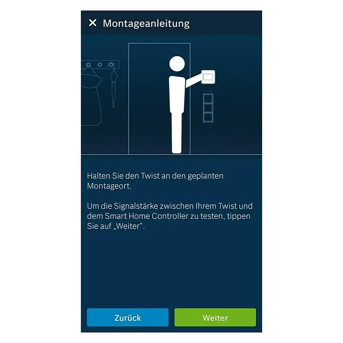 Bosch Smart Home Fernbedienung Twist - Weiß, Silber, 2,4 GHz, ZigBee 3.0