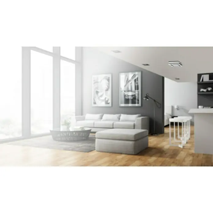 Bosch Smart Home Rauchwarnmelder Twinguard - Batterielaufzeit: 2 Jahre, 41 x 138 x 138 mm - Anwendungsbeispiel