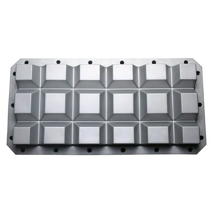 Talamex Multifender - L x B x H: 60 x 30 x 8 cm, Grau - Vorderansicht