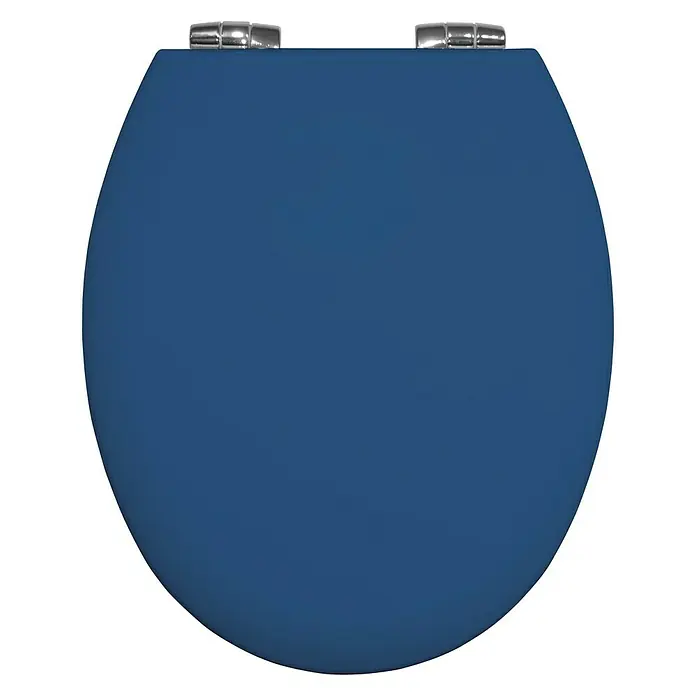 Poseidon WC-Sitz Rio - Mit Absenkautomatik, Holz, Blau