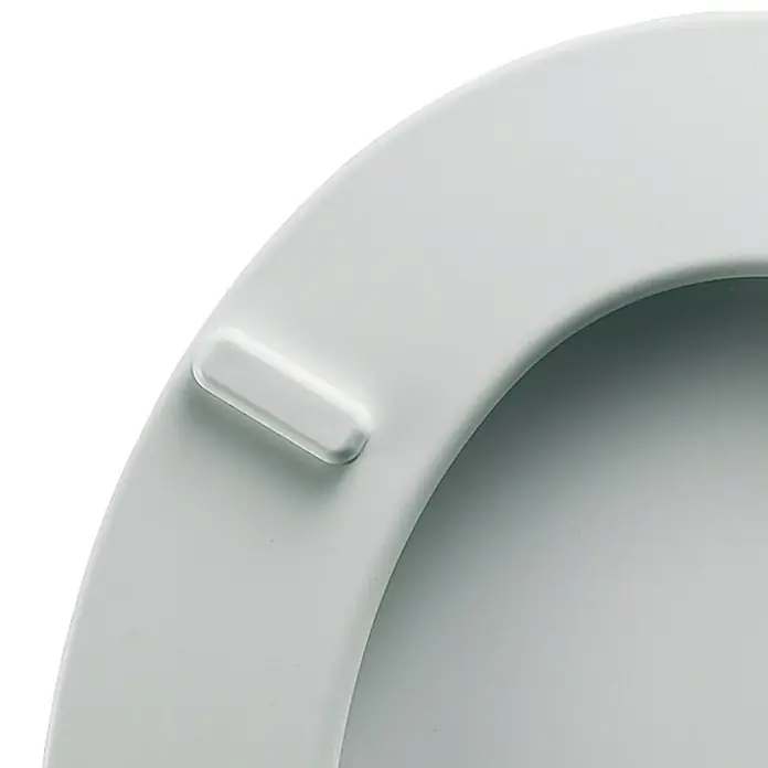 Poseidon WC-Sitz Como II - Mit Absenkautomatik, Holz, Abnehmbar, Weiß