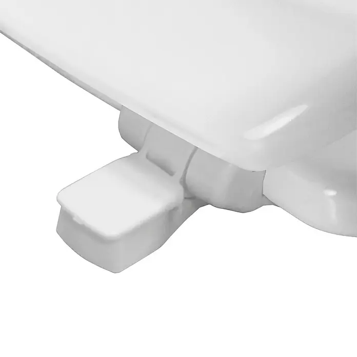 Poseidon WC-Sitz Como II - Mit Absenkautomatik, Holz, Abnehmbar, Weiß