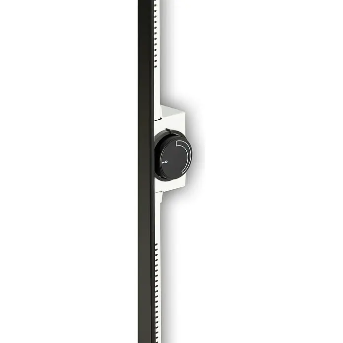 Admiral Infrarot-Glasheizkörper - 70 x 55 cm, 500 W, Schwarz - Ansicht von oben
