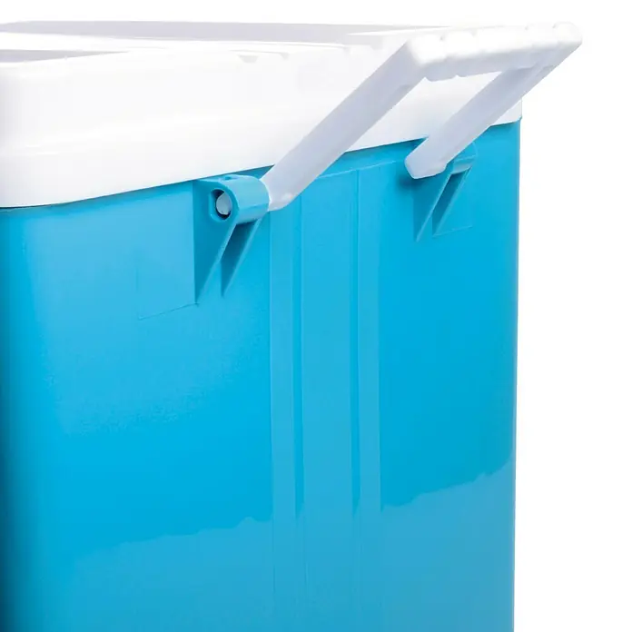 Kühlbox - 52 l, L x B x H: 58,5 x 38,5 x 40,5 cm, Blau/Weiß