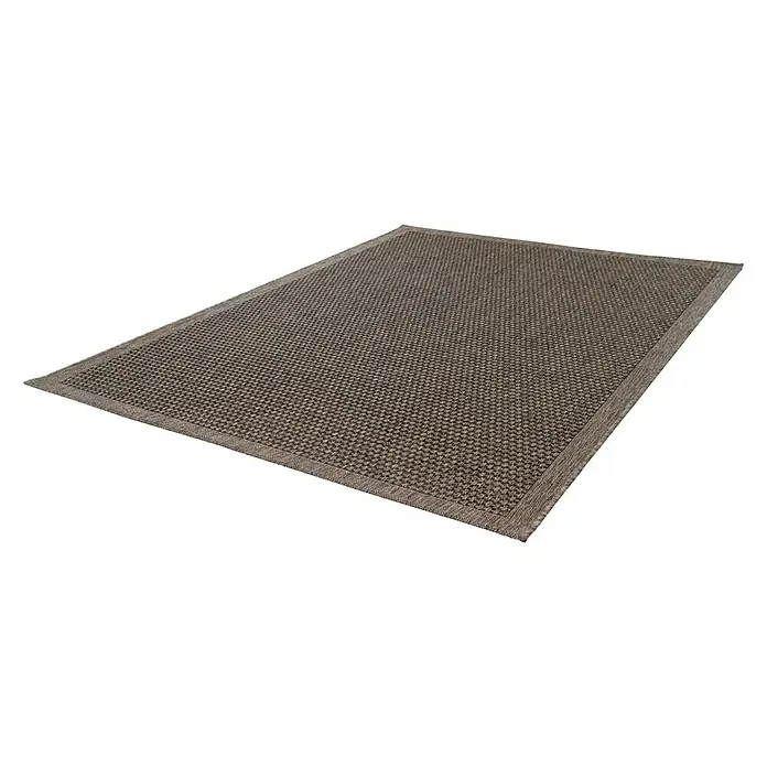 Sunset Flachgewebeteppich In- & Outdoor 607 - Taupe, 150 x 80 cm, 100 % Polypropylen