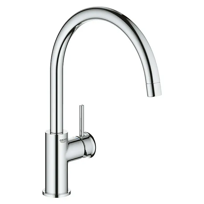 Grohe Start Classic Spültischarmatur - Chrom, Glänzend, Hoher Auslauf