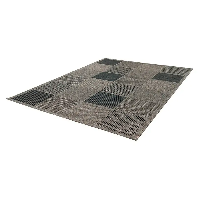 Sunset Flachgewebeteppich In- & Outdoor 605 - Taupe, 150 x 80 cm, 100 % Polypropylen