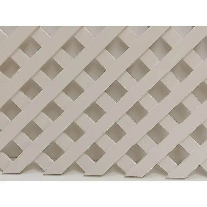 Celosía para exterior D12 Clásica - 85 x 218 cm, Blanco