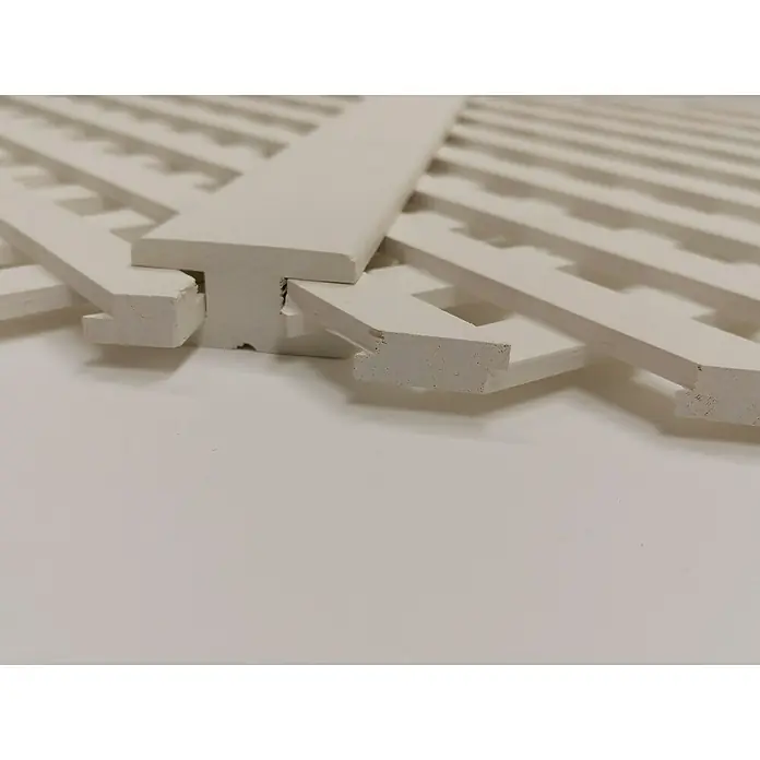 Celosía para exterior D12 Clásica - 85 x 218 cm, Blanco