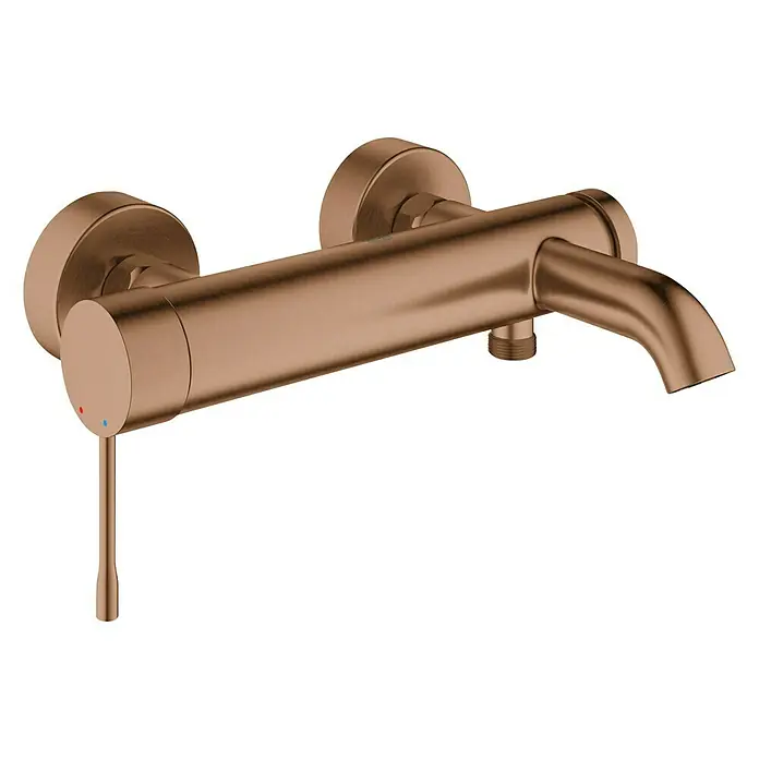 Grohe Essence Badewannenarmatur - Warm Sunset, Matt - Rechte Seitenansicht