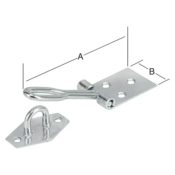 Stabilit Drahtüberfalle - L x B: 100 x 30 mm, Verzinkt
