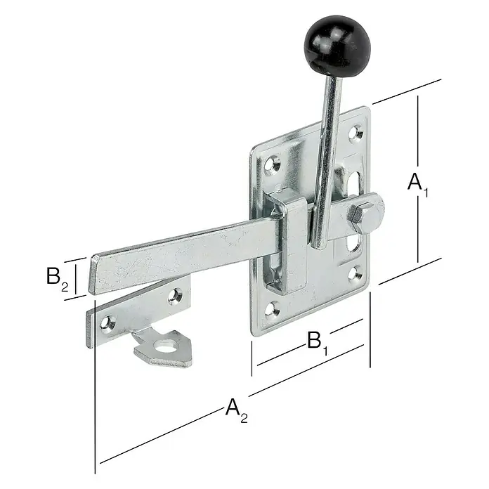 Stabilit Gartentorfalle - L x B: 165 x 100 mm, Stahl