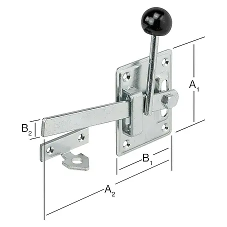 Stabilit  Gartentorfalle