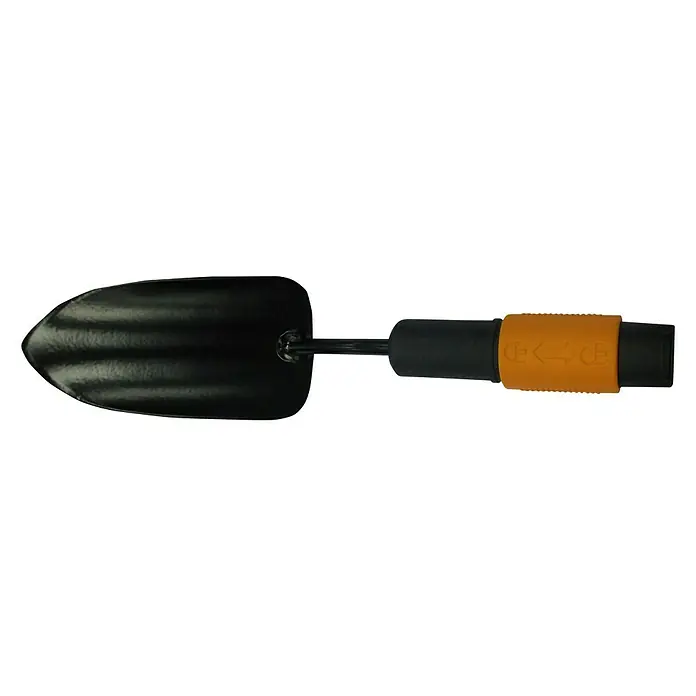Fiskars QuikFit Blumenkelle - Arbeitsbreite: 7,5 cm, Borstahl - Ansicht von oben