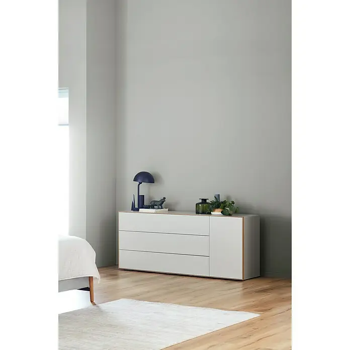 SCHÖNER WOHNEN-Farbe Wandfarbe Trendfarbe - Dreamy, 1 l, Matt, Konservierungsmittelfrei - Stimmungsaufnahme