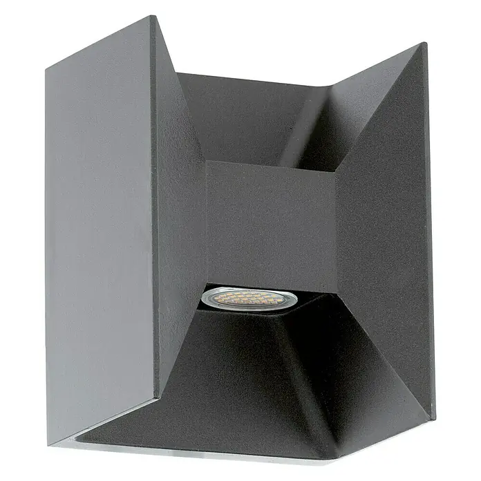 Eglo Led-wandlamp voor buiten Morino - 5 W, Antraciet, IP44