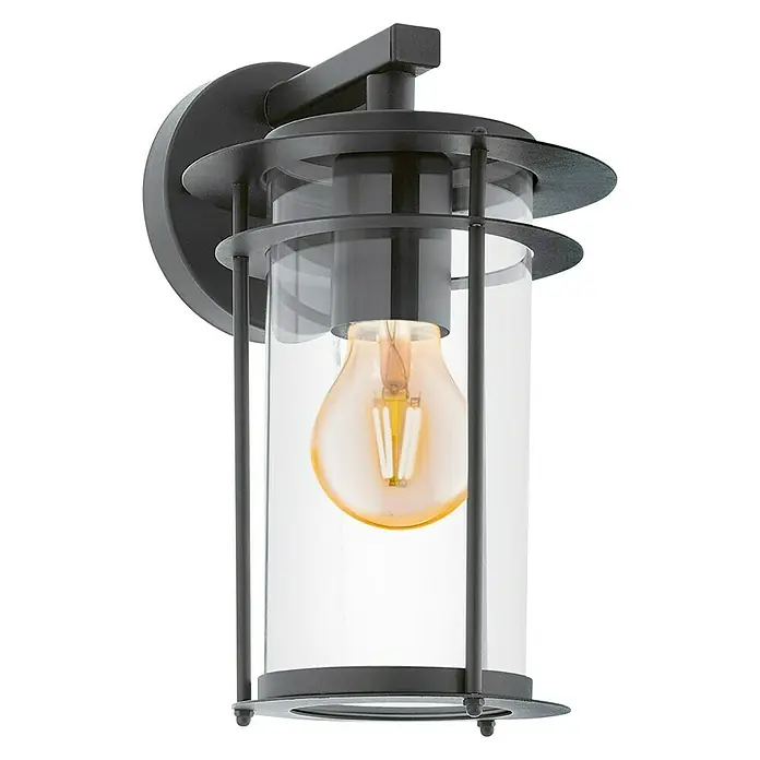 Eglo Außenwandleuchte Valdeo - 60 W, Schwarz, IP44