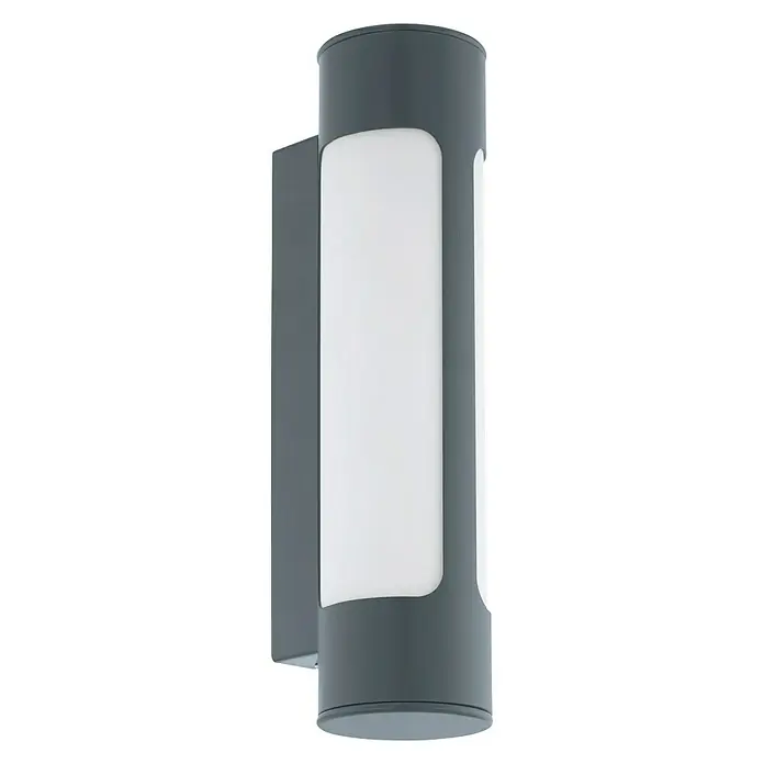 Eglo LED-Außenwandleuchte Tonego - 2 x 6 W, L x H: 7,5 x 31 cm, Anthrazit