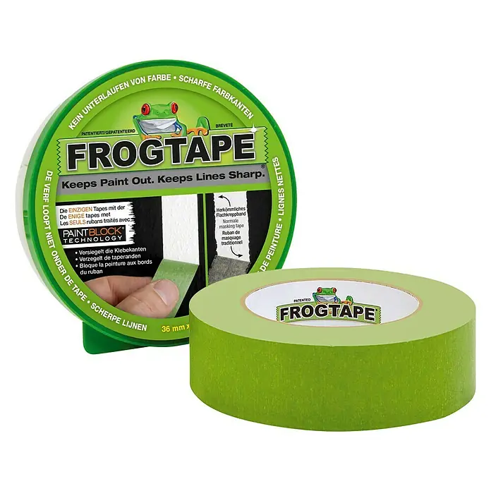 Frogtape Kreativklebeband Multi-Surface - 41,1 m x 36 mm, Grün - Vorderansicht