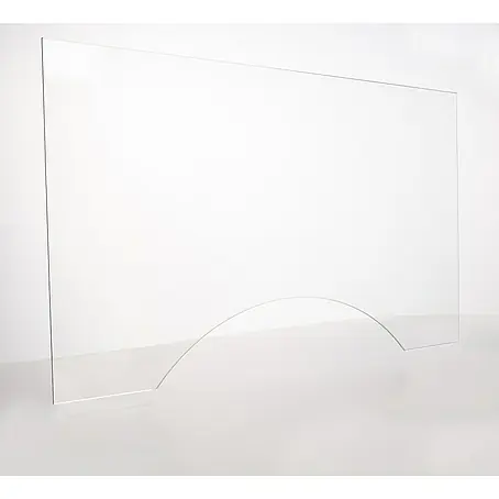 Room Plaza  Hygieneschutzglas mit Durchreiche