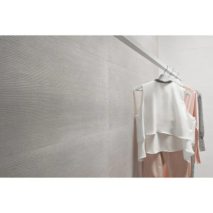 BHS Showroom Revestimiento cerámico Ephemeral Concept - 40 x 120 cm, Gris, Rectificado