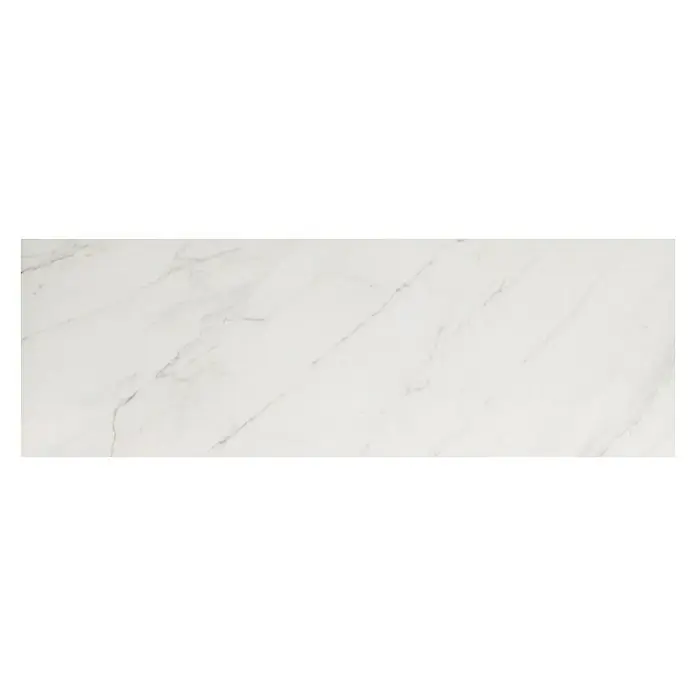 BHS Showroom Revestimiento cerámico Luxe - 30 x 90 cm, Blanco, Rectificado, Marmolado