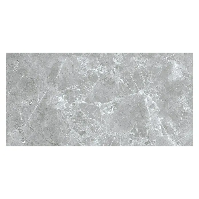 BHS Showroom Revestimiento cerámico Lione - 30 x 60 cm, Gris, Rectificado, Marmolado