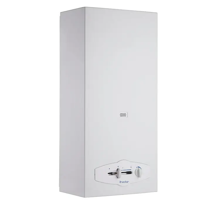 Neckar Calentador atmosférico WRN10-4KE - 17,4 W, Caudal de agua: 2,4 l/min, Gas butano