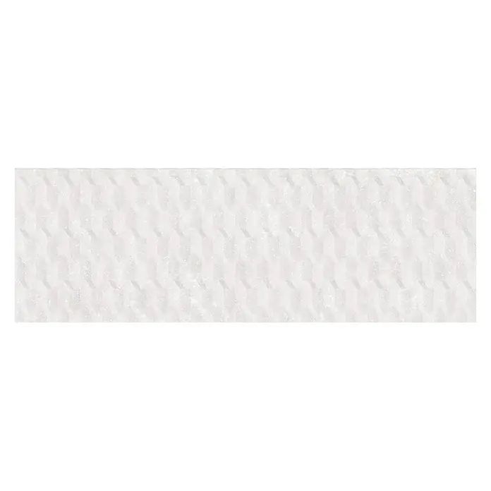 BHS Showroom Revestimiento de pared Face 3D Decor - 30 x 90 cm, Gris, Rectificado, Efecto piedra