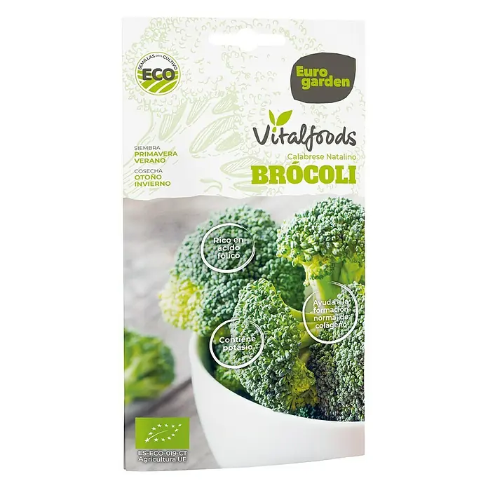 Euro Garden Semillas de vegetales Brócoli calabrese - Cosecha: Septiembre