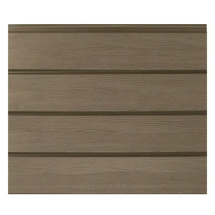 Revestimiento de pared Texturada - L x An x Es: 2.200 x 148 x 21 mm, Marrón