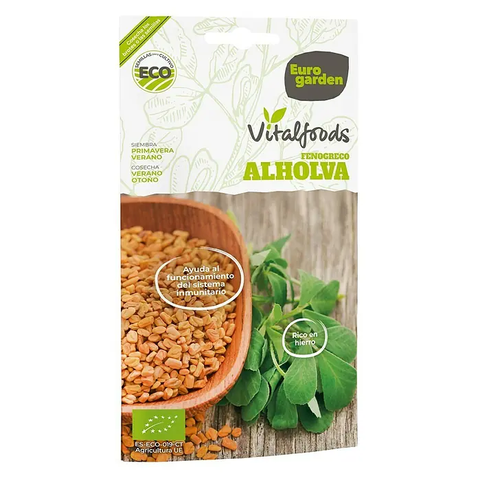 Euro Garden Semillas de vegetales Alholva - Cosecha: Marzo
