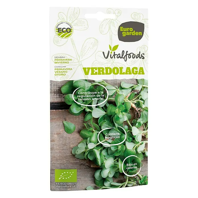 Euro Garden Semillas de flores Verdolaga - Época de floración: Marzo