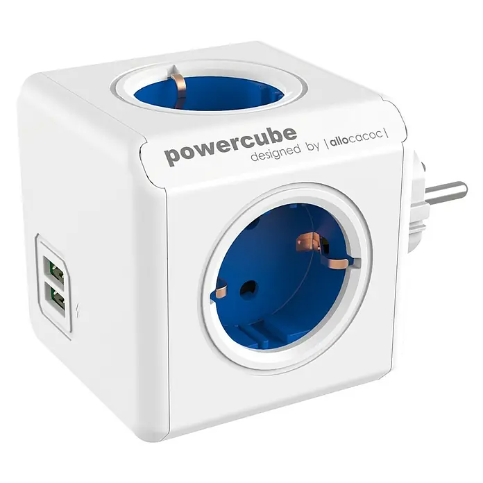 Ladrón con USB Power Cube - 16 A, 240 W