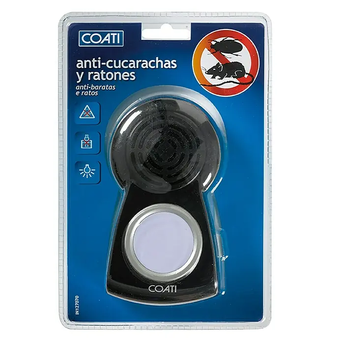 Coati Antiroedores y cucarachas - Negro