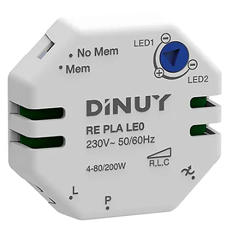 Dinuy  Regulador LED 2 hilos y compensador