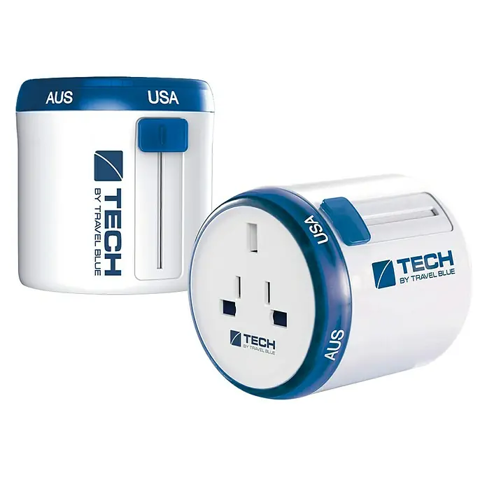 Adaptador de viaje universal - Blanco