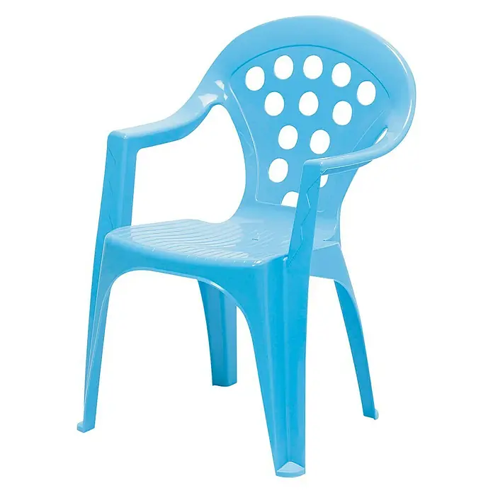 Kinder-Stapelstuhl Baby - 35 cm, Kunststoff, Hellblau