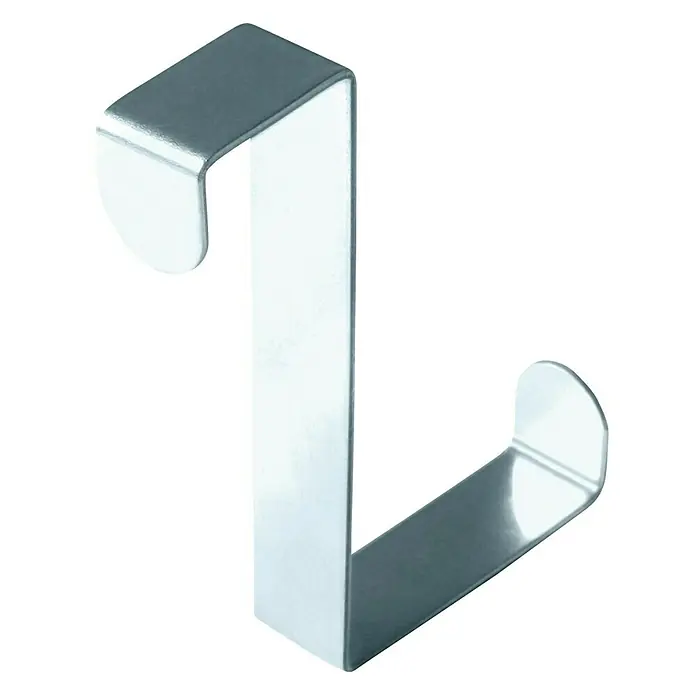 Wenko Gancho de puerta - Acero inoxidable, 6 ud.