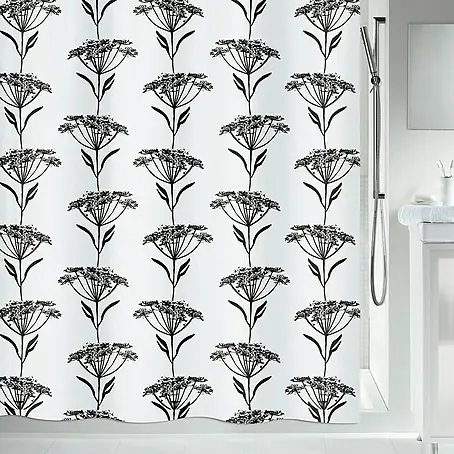 Spirella  Cortina de baño textil Nature