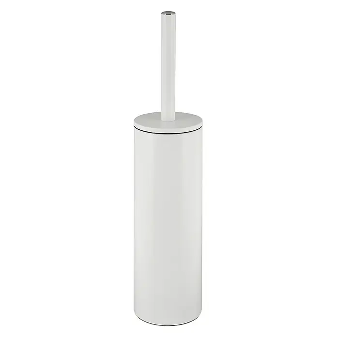 Spirella Escobillero Akira - Acero inoxidable, Blanco