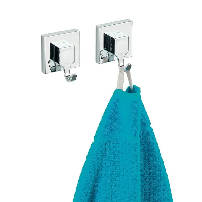 Wenko Handtuchhaken Vacuum-Loc - 2 Stk., Chrom