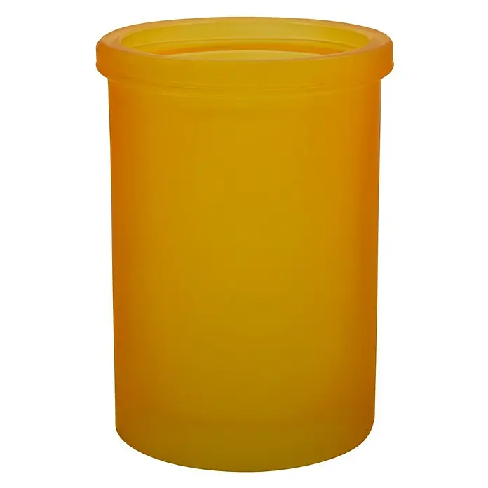 Spirella Yoko Vaso de encimera - Vidrio, Naranja