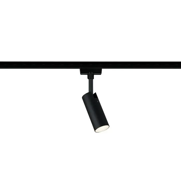 Paulmann URail LED-Spot Tubo - 5 W, L x B x H: 10,5 x 4,2 x 19,6 cm, Schwarz