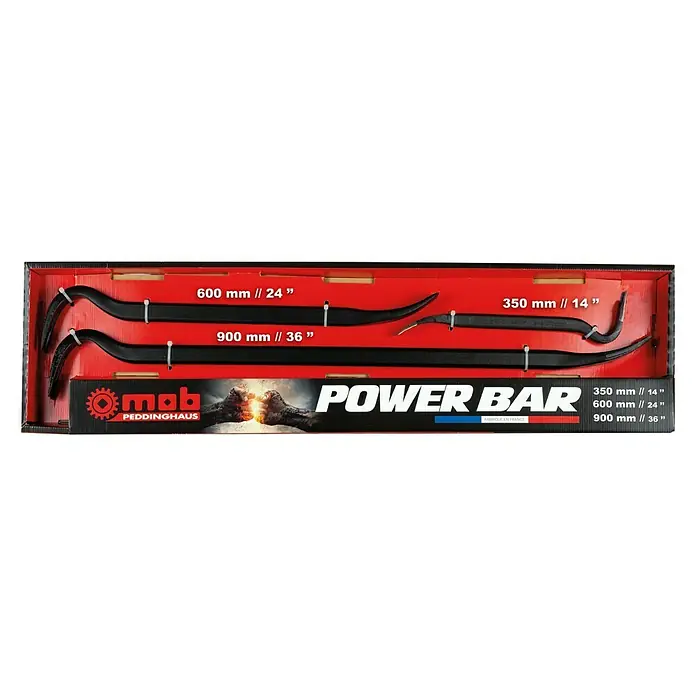 Peddinghaus Nageleisen-Set Power Bar - 3 Stk., Stahl