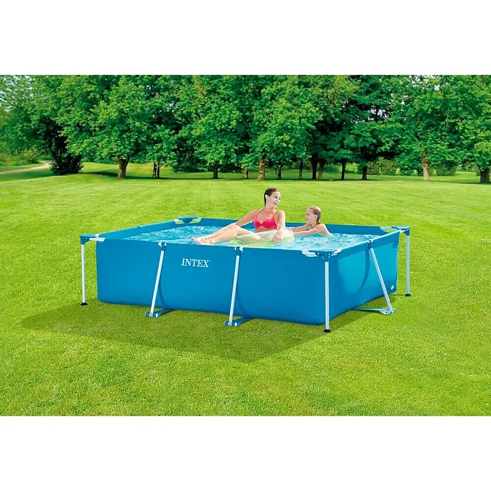 Intex Piscina Frame Family - L x An x Al: 220 x 150 x 60 cm, 1.662 l, Azul