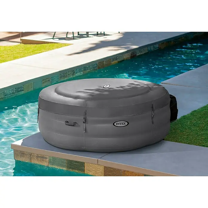 Intex Außen-Whirlpool SIMPLE SPA - Ø x H: 196 x 66 cm, 795 l, Geeignet für: 4 Erwachsene