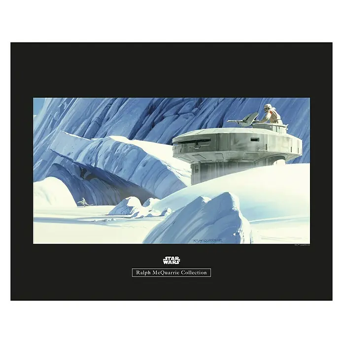 Komar Star Wars Poster RMQ Hoth Echo Base - Disney, B x H: 70 x 50 cm - Vorderansicht