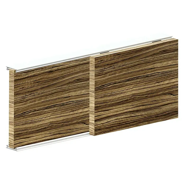 Valcomp by Mantion Okov za klizna vrata ormara Ares 2 - 120 cm, Nosivost: 70 kg - Pogled sprijeda