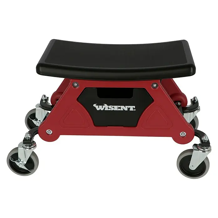 Wisent Montage-Rollhocker - 68 x 37 x 38,5 cm, Belastbarkeit: 135 kg